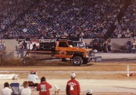 Pontiac Silverdome - Truck Pull From Rick Rzepka (newer photo)
